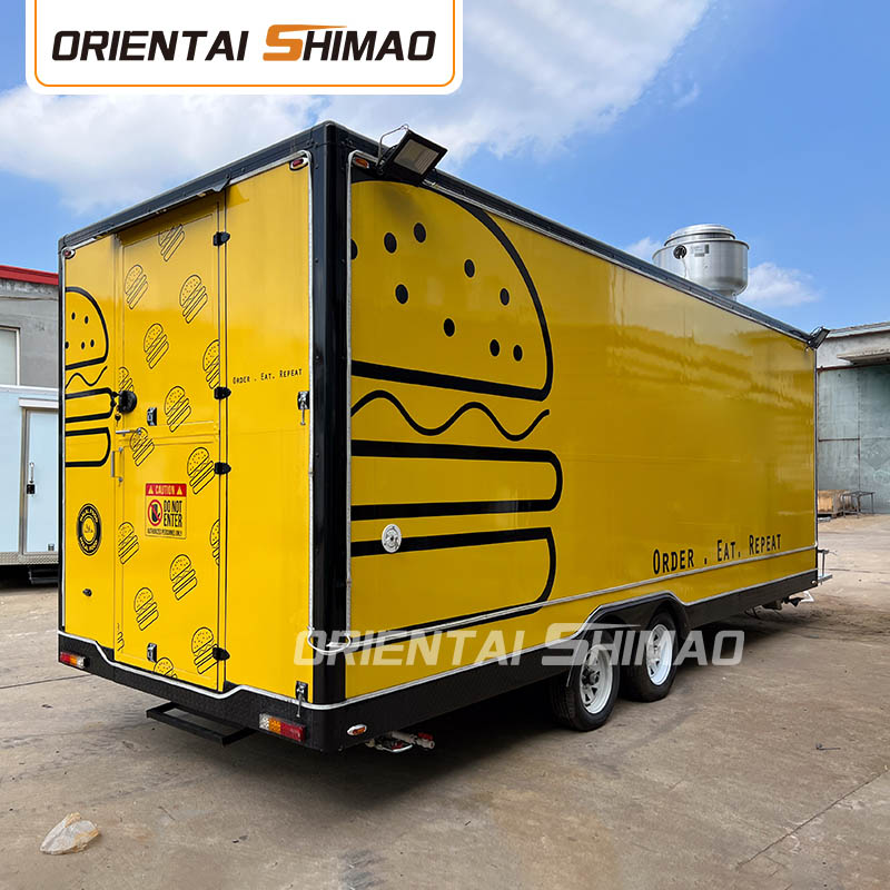 Нічний ринок BBQ Food Trailer